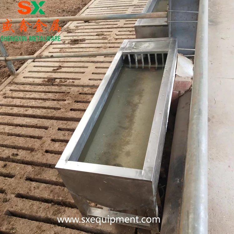 Paslanmaz Sığır İçme Teknesi